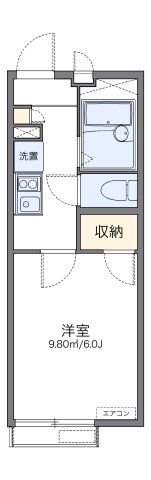 レオパレスベルサリーゼⅡの間取り画像