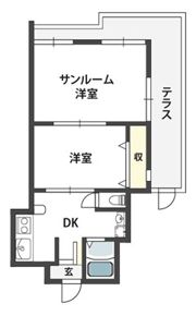 ハイツプライムの間取り画像