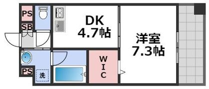 グランドマリン森ノ宮の間取り画像