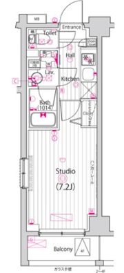 ガーラ・プレシャス横浜西谷の間取り画像