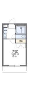レオパレスレインボーの間取り画像