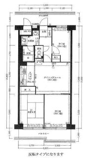 尾久橋スカイハイツの間取り画像