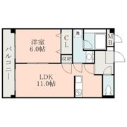 クレストラフィーネの間取り画像