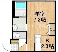 Lien KitahiroshimaⅠの間取り画像