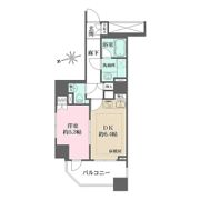 グランスイート明石町の間取り画像