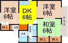 コーポ・シオンA棟の間取り画像