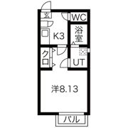 クレフラスト台原駅前の間取り画像