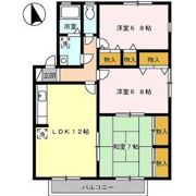 ルミナス山城 A棟の間取り画像