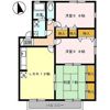ルミナス山城 A棟の間取り画像