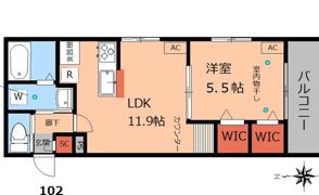 メゾン美鈴の間取り画像