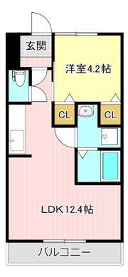 マンションやまと 2-の間取り画像