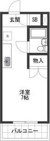 川辺529ビルの間取り画像