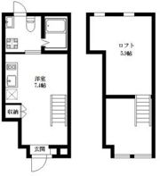 安堵家浜田山東の間取り画像