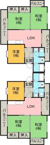 田窪マンションの間取り画像
