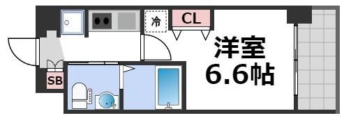 アーデンタワー本町イーストの間取り画像