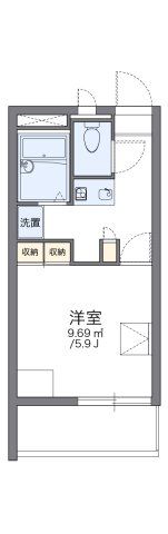 レオパレスNISHIGAIⅡの間取り画像