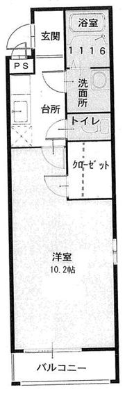 フジパレス吹田イーストⅢ番館の間取り画像