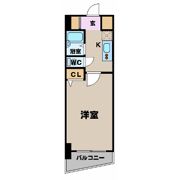 スカイコート渋谷初台の間取り画像