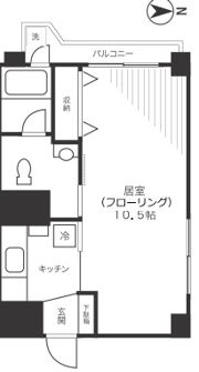 永福町ダイヤハイツの間取り画像