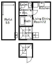 ALLEY APARTMENTの間取り画像