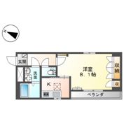 アップフィールド新倉敷の間取り画像