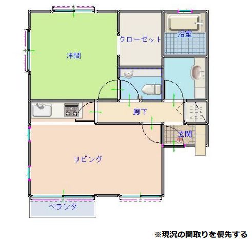 間取図