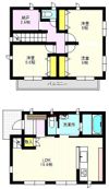 中泉町O戸建住宅の間取り画像