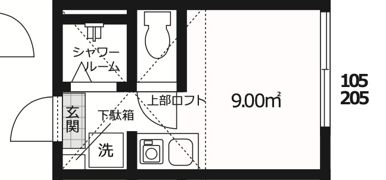 ディアマンテ中野の間取り画像