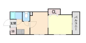 植田マンション神前の間取り画像