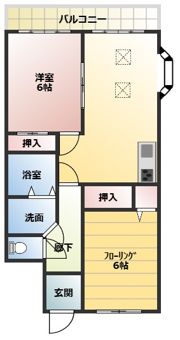 ロイヤルメゾンⅢの間取り画像