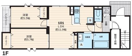 仮称マイユクール道灌山の間取り画像