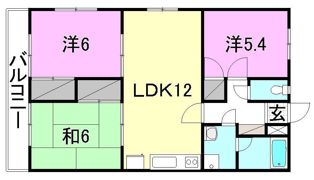メゾンSの間取り画像