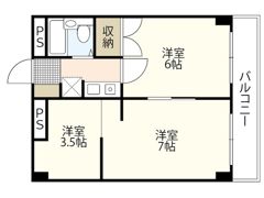 庚午パールマンションの間取り画像