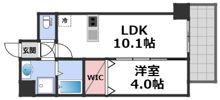 ミラージュパレス天王寺堀越町の間取り画像