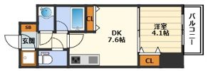 ONE ROOF FLAT TENJIMBASHIの間取り画像