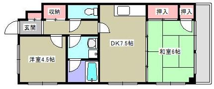 アービスTWの間取り画像