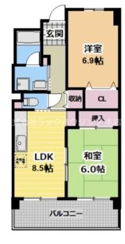 クロスロードの間取り画像