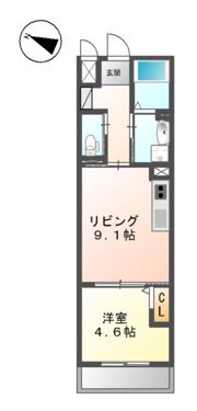 クリンピアMKの間取り画像