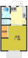 シティハイム ラ・フルールの間取り画像