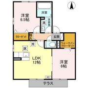 ドミール 参番館の間取り画像