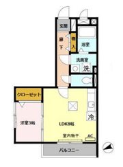 モンテリブロあさひの間取り画像