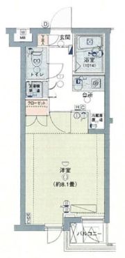 ヴィーダ高井戸の間取り画像
