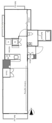 ライオンズマンション吉野町南の間取り画像