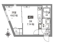 アザレア板橋の間取り画像