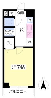 武蔵野ヒルズの間取り画像
