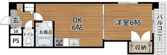 サンサーラ翁の間取り画像