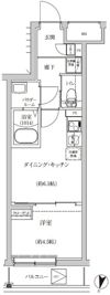 REGOLITH IKEGAMIの間取り画像