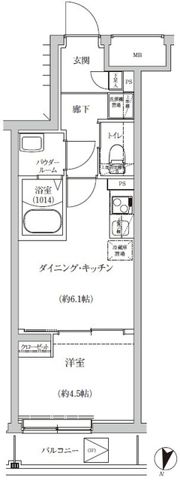 REGOLITH IKEGAMIの間取り画像