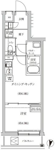 REGOLITH IKEGAMIの間取り画像