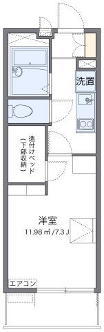 レオパレストレの間取り画像